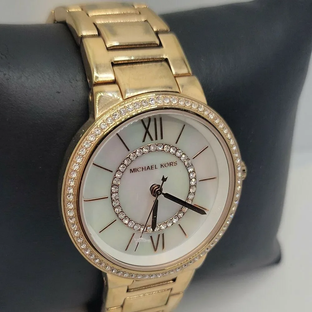 Michael Kors MK3961 Women's Rose Gold Stainless Steel Analog Dial Watch DE690